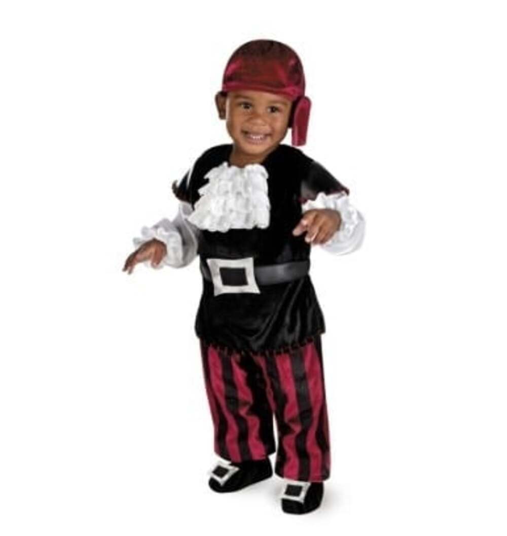NWT Disguise Too Cute to Spook Puny Pirate Toddler 3pc Halloween Cosplay Costume - Picture 1 of 6